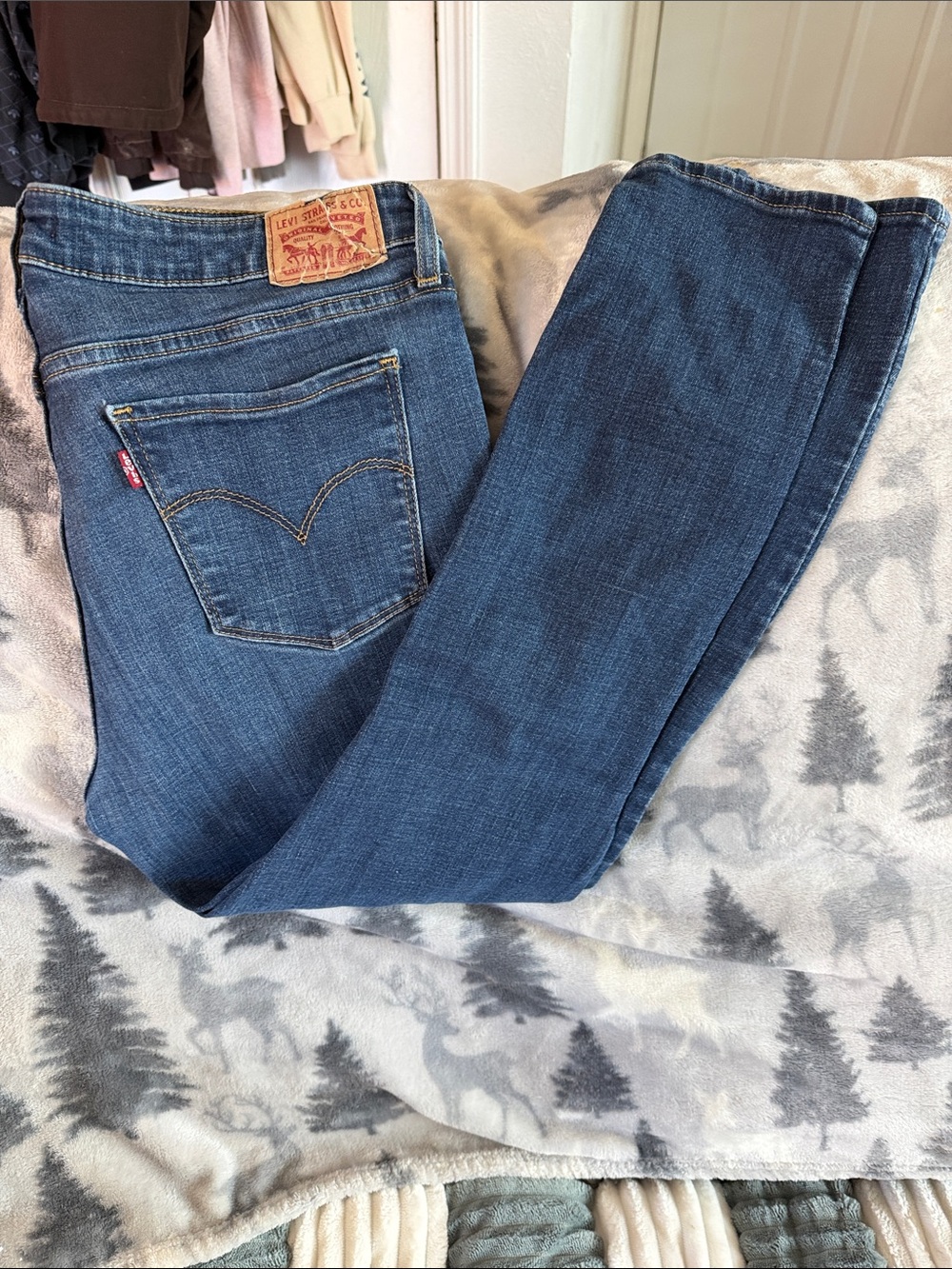 Levi's Women's Dark Blue Skinny Jeans